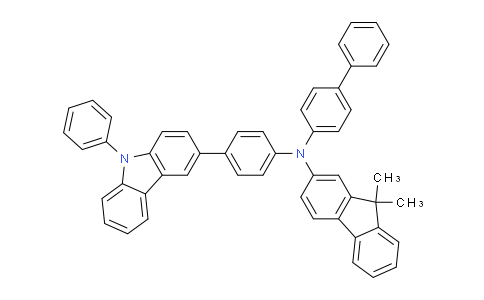 SC121772 | 1242056-42-3 | N-联苯-4-基-9,9-二甲基-N-[4-(9-苯基-9H-咔唑-3-基)苯基]-9H-芴-2-胺