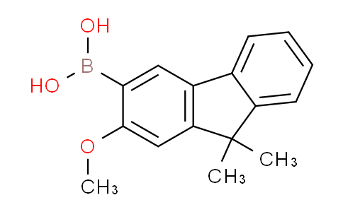 SC122400 | 2177237-24-8 | (2-Methoxy-9,9-dimethyl-9H-fluoren-3-YL)boronic acid