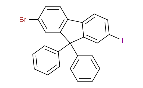SC122494 | 2-Bromo-7-iodo-9,9-diphenylfluorene