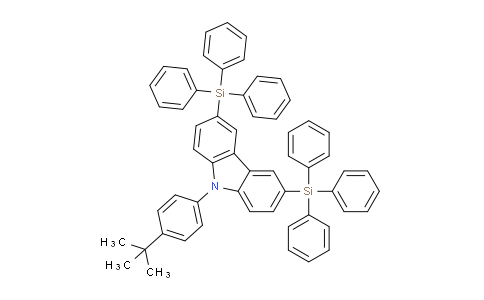 SC123636 | 898546-82-2 | 9-(4-Tert-butylphenyl)-3,6-bis(triphenylsilyl)-9H-carbazole