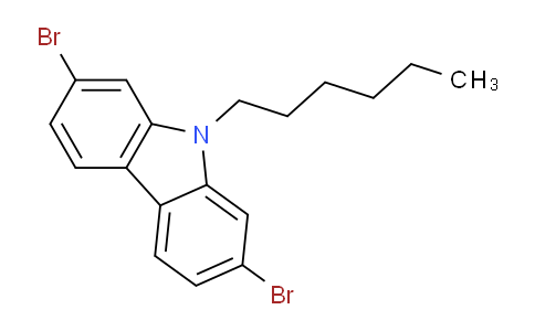 SC123666 | 654676-12-7 | 2,7-Dibromo-9-hexylcarbazole