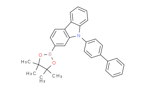 9-Biphenyl-4-YL-2-(4,4,5,5-tetramethyl-[1,3,2]dioxaborolan-2-YL)-9H-carbazole