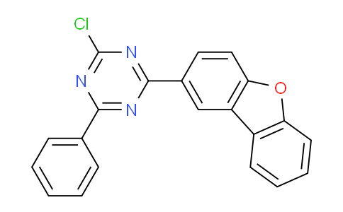2-Chloro-4-(dibenzo[B,d]furan-2-YL)-6-phenyl-1,3,5-triazine