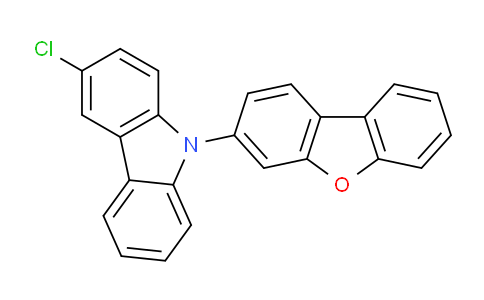 3-Chloro-9-(dibenzo[B,d]furan-3-YL)-9H-carbazole