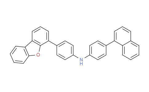 4-(Dibenzo[B,d]furan-4-YL)-N-[4-(naphthalen-1-YL)phenyl]-aniline