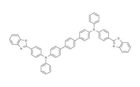 N4,N4''-bis(4-(benzo[D]oxazol-2-YL)phenyl)-N4,N4''-diphenyl-[1,1':4',1''-terphenyl]-4,4''-diamine