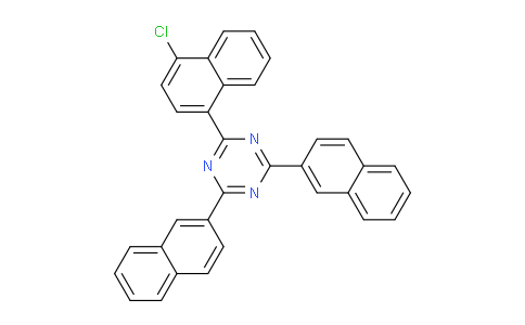 2-(4-Chloronaphthalen-1-YL)-4,6-DI(naphthalen-2-YL)-1,3,5-triazine