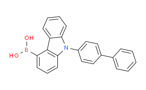 (9-([1,1'-Biphenyl]-4- YL)-9H-carbazol-4- YL)boronic acid