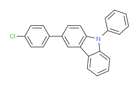 3-(4-Chlorophenyl)-9-phenyl-9H-carbazole