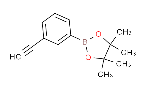 2-(3-Ethynylphenyl)-4,4,5,5-tetramethyl-1,3,2-dioxaborolane