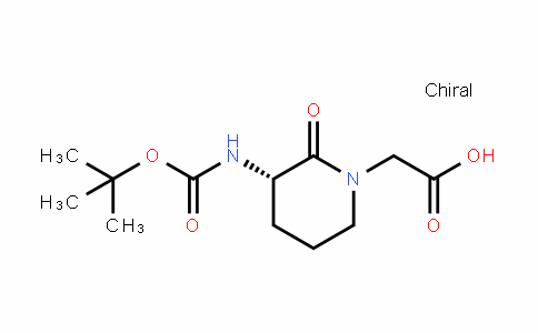(S)-2-(3-(Tert-butoxycarbonylamino)-2-oxopiperidin-1-yl)acetic acid