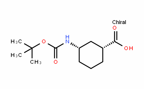 (1R,3S)-3-(tert-butoxycarbonylamino)cyclohexanecarboxylic acid