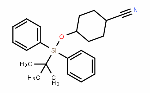 4-(tert-butyldiphenylsilyloxy)cyclohexanecarbonitrile