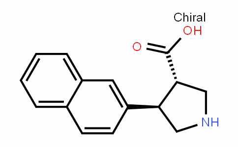 (3S,4R)-4-(naphthalen-2-yl)pyrrolidine-3-carboxylic acid