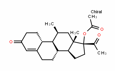 17-Hydroxy-11b-methyl-19-norpregn-4-ene-3,20-dione acetate