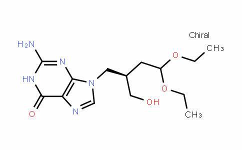 (R)-2-amino-9-(4,4-diethoxy-2-(hydroxymethyl)butyl)-1H-purin-6(9H)-one