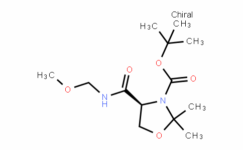 (S)-3-Boc-4-(Methoxymethylcarbamoyl)-2,2-dimethyloxazolidine