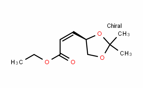 Ethyl (R)-cis-3-(2,2-dimethyl-1,3-dioxolan-4-yl)propenoate