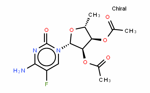 2',3'-Di-O-acetyl-5'-deoxy-5-fluoro-D-cytidine