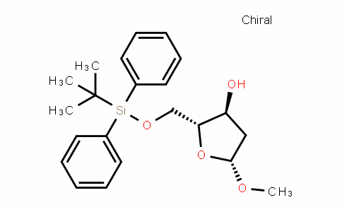 Methyl 5-O-(tert-butyldiphenylsilyl)-2-deoxy-beta-D-ribofuranoside