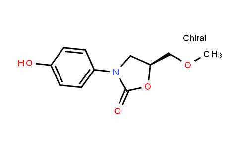 (S)-3-(4-Hydroxyphenyl)-5-(methoxymethyl)-2-oxazolidinone