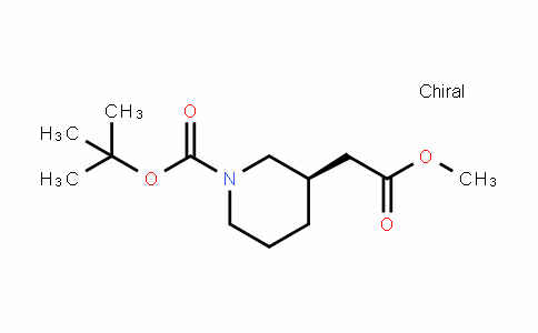 (R)-1-Boc-3-Piperidine acetate methyl ester