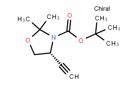 (R)-2,2-Dimethyl-3-(N-Boc)-4-ethynyl-oxazolidine
