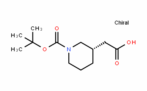 (S)-N-Boc-3-piperidineacetic acid
