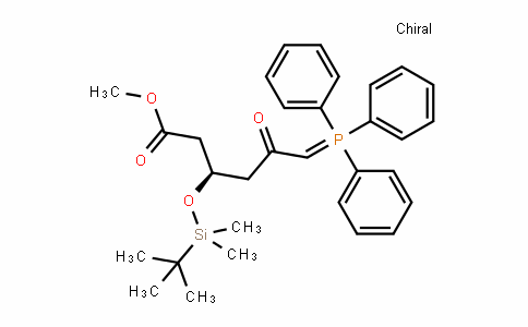 Methyl (3R)-3-(tert-butyldimethylsilyloxy)-5-oxo-6-triphenylphosphoranylidenehexanoate