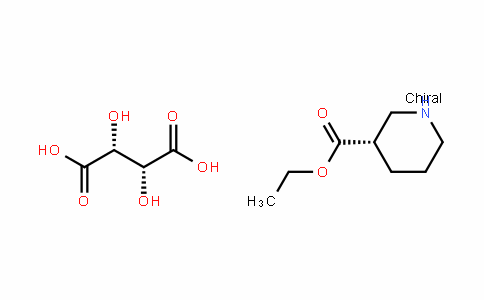 Ethyl (S)-nipecotate L-tartrate