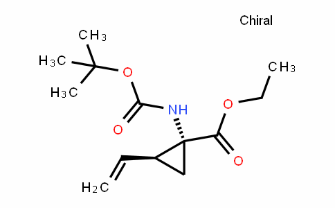 (1R,2S)-ethyl 1-(tert-butoxycarbonylamino)-2-vinylcyclopropanecarboxylate