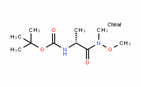 (tert-butoxycarbonyl)-N-methoxy-N-methyl-D-alaninamide