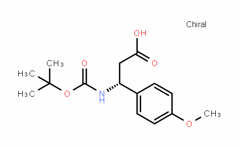 (R)-3-(Boc-amino)-3-(4-methoxyphenyl)propionic  acid