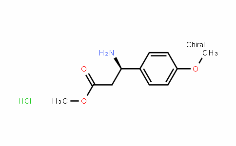 (R)-Methyl 3-Amino-3-(4-methoxyphenyl)-propanoate Hydrochloride Salt