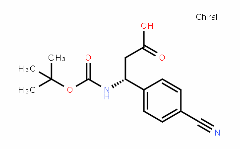 (R)-3-(tert-butoxycarbonylamino)-3-(4-cyanophenyl)propanoic acid
