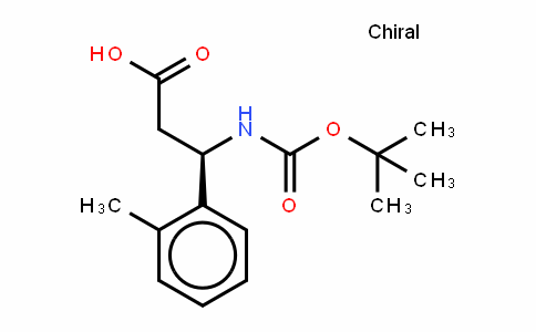 (R)-3-(Boc-amino)-3-(2-methylphenyl)propionic acid, Boc-2-methyl-L-beta-phenylalanine