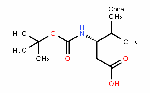 (S)-3-[(tert-butoxycarbonyl)amino]-4-methylpentanoic acid