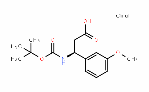 (S)-3-(Boc-amino)-3-(3-methoxyphenyl)propionic  acid