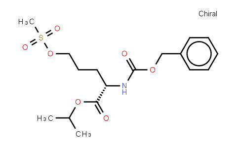 N-benzoxycarbonyl-5-(methylsulfonyloxy) -L-norvaline, iso-propyl ester