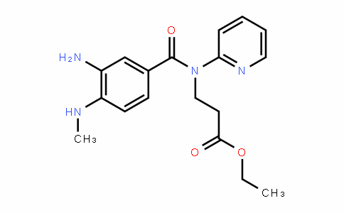 Ethyl 3-{1-[3-amino-4-(Methylamino)-phenyl]-N-(pyridin-2-yl)-formamido}-propanoate