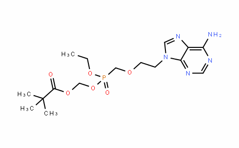(((2-(6-Amino-9H-purin-9-yl)ethoxy)methyl)(ethoxy)phosphoryloxy)methyl pivalate