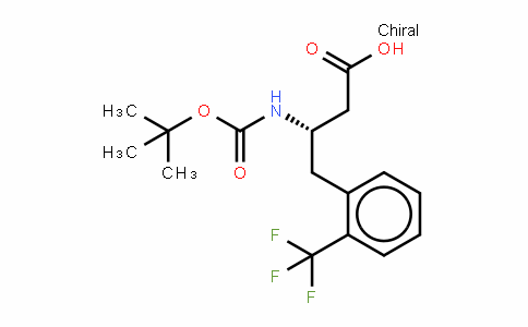 Boc-(s)-3-amino-4-(2-trifluoromethyl-phenyl)-butyric acid