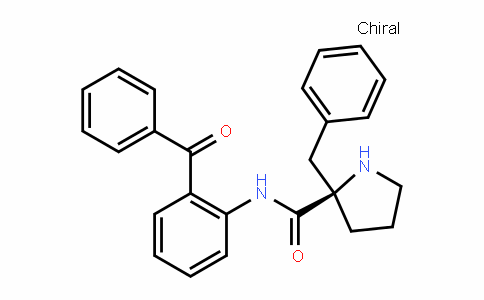 (R)-N-(2-benzoylphenyl)-2-benzyl-prolinamide