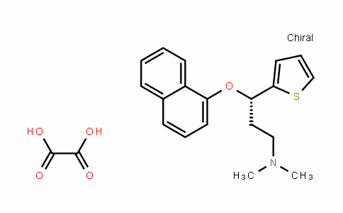 (S)-N,N-dimethyl-3-(naphthalen-1-yloxy)-3-(thiophen-2-yl)propan-1-amine oxalate