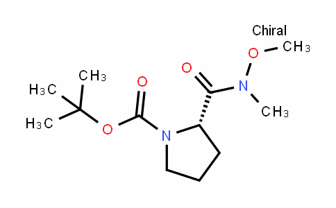 N-(tert-butoxycarbonyl)-l-proline N'-methoxy-n'-methylamide