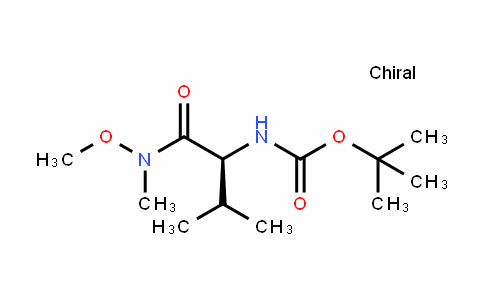 N-(tert-butoxycarbonyl)-l-valine N'-methoxy-n'-methylamide
