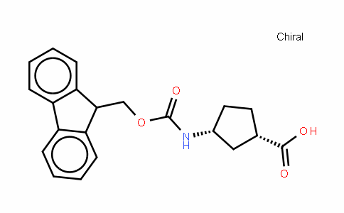 (-)-(1R,3S)- N-Fmoc-3-Aminocyclopentanecarboxylic acid