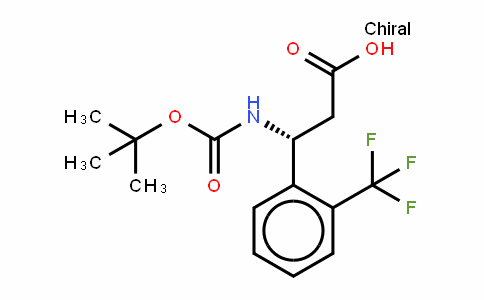 Boc-(R)- 3-Amino-3-(2-trifluoromethylphenyl)-propionic acid