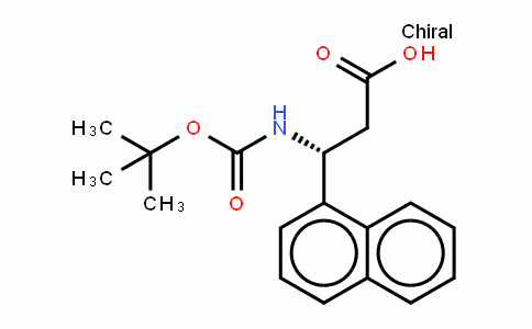 Boc-(R)- 3-Amino-3-(1-naphthylphenyl)-propionic acid