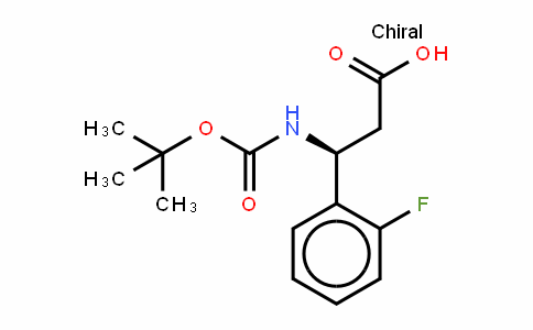 Boc-(S)- 3-Amino-3-(2-fluorophenyl)-propionic acid